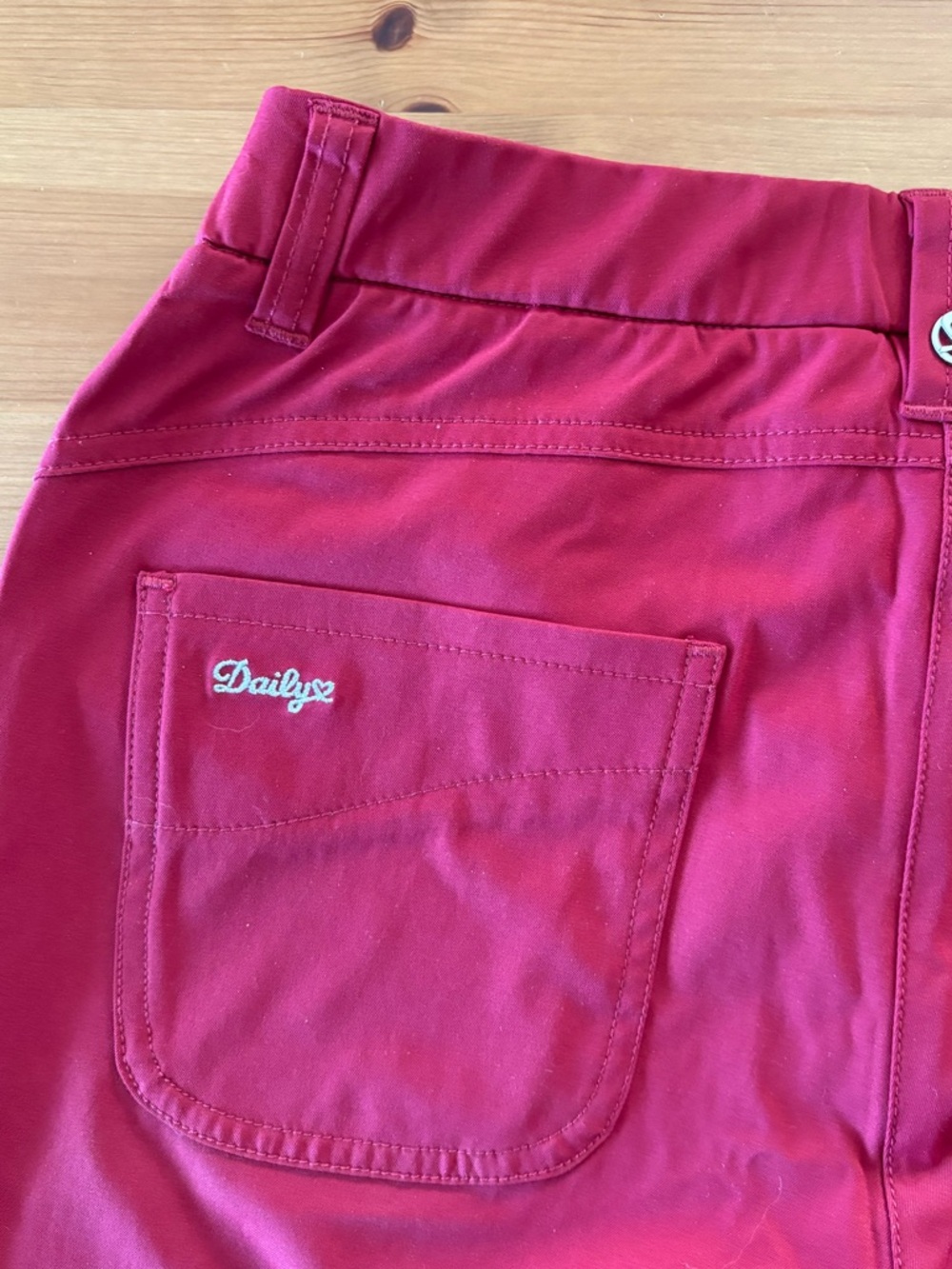 Daily Sports Lyric Umbria Red Performance Golf Trousers Size 6 - Picture 9 of 14